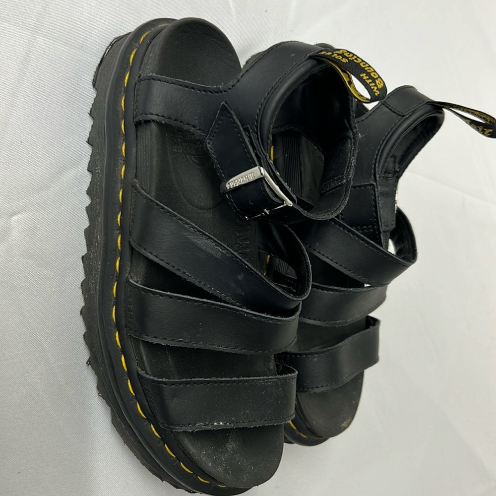 Dr. Martens Black Sandals
